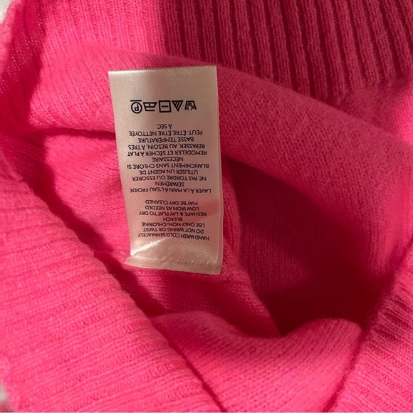 Free People Staycation Cashmere Sweater Pink Size XS Short Sleeve OB1626664 - Picture 7 of 8